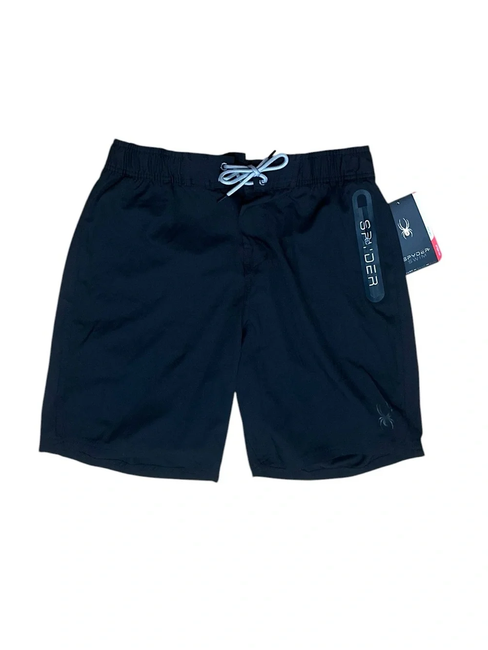 Spyder Men’s Black Swim Trunks Board Shorts Size Medium NWT